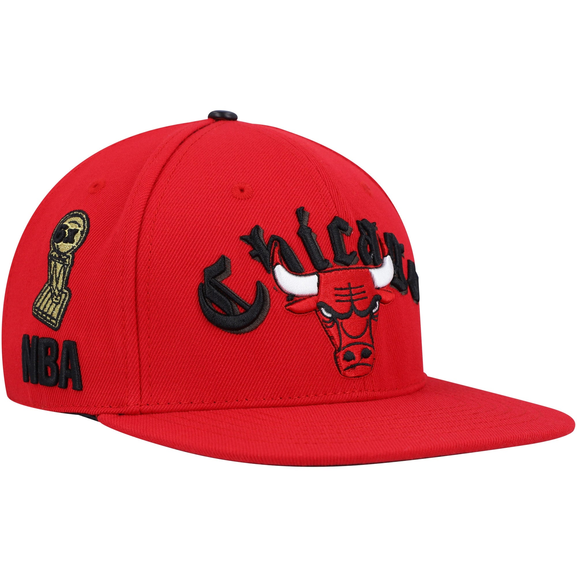Chicago Bulls Pro Standard Old English Snapback Hat - Red – Sneaker stores